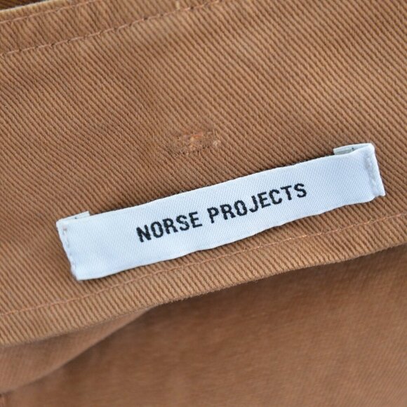 Norse Projects Josie Organic Cotton Twill Asymmetric Midi Skirt Sz 4 - Picture 4 of 10